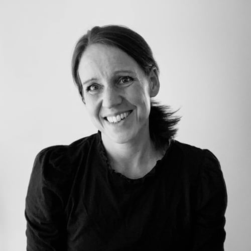 Dr Carrie Goucher_FewerFasterBolder_headshop_BW